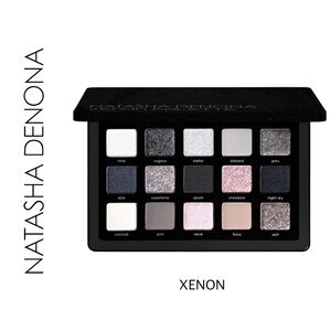 Natasha Denona Xenon Eyeshadow Midi Palette Cool Toned Smokey Glam BNIB